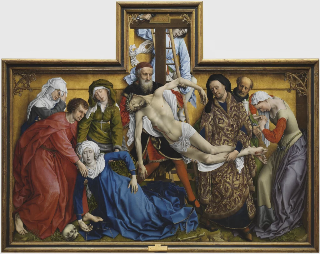 Descendimiento de la cruz, Van der Weyden