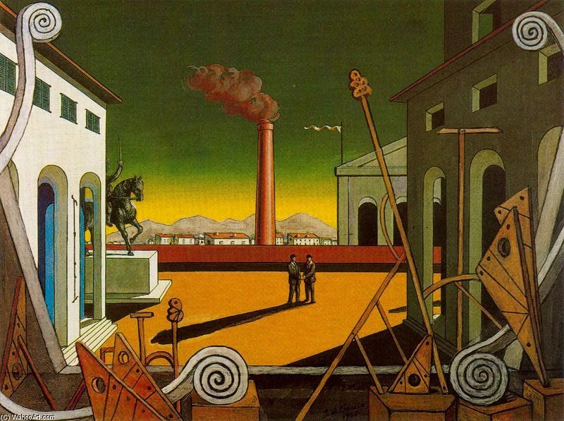 El gran juego, Giorgio de Chirico