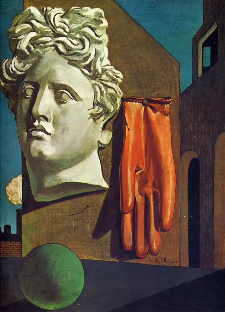 En Canto de amor, Giorgio de Chirico