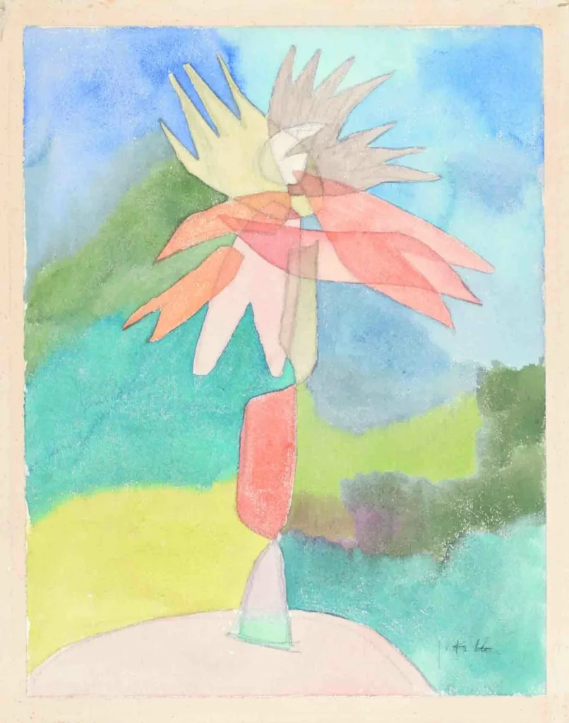 Joven palmera, Paul Klee