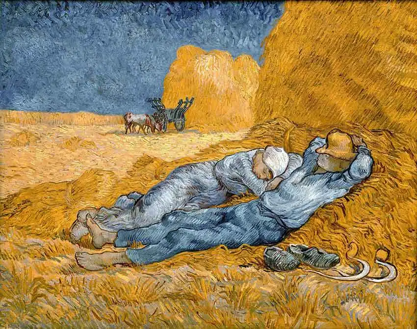 La siesta, Van Gogh